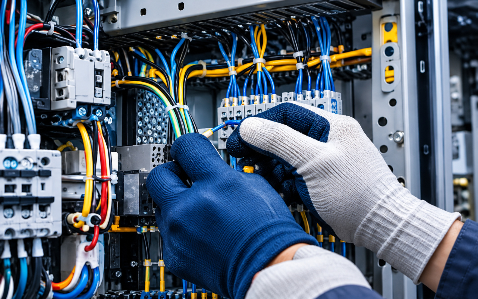 電気配線作業イメージ